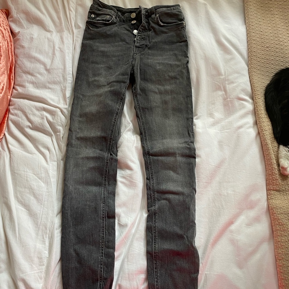 Zara Grey Jeans - size 4